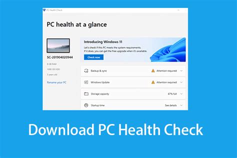 Health Check App.